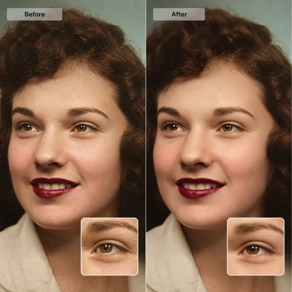 Restore Old Photos Without Losing Their Character
