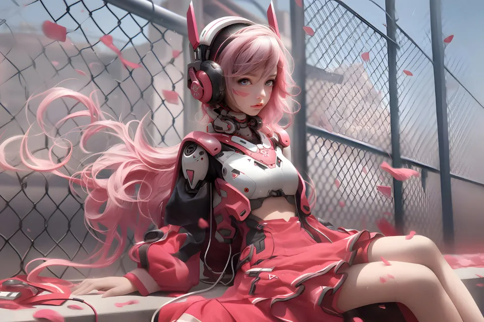 Finish AI-Generated Anime Art - after