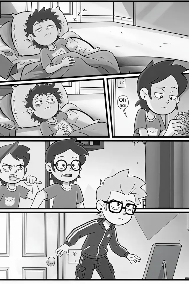 Restore Old Manga Panels and Classic Stills - after